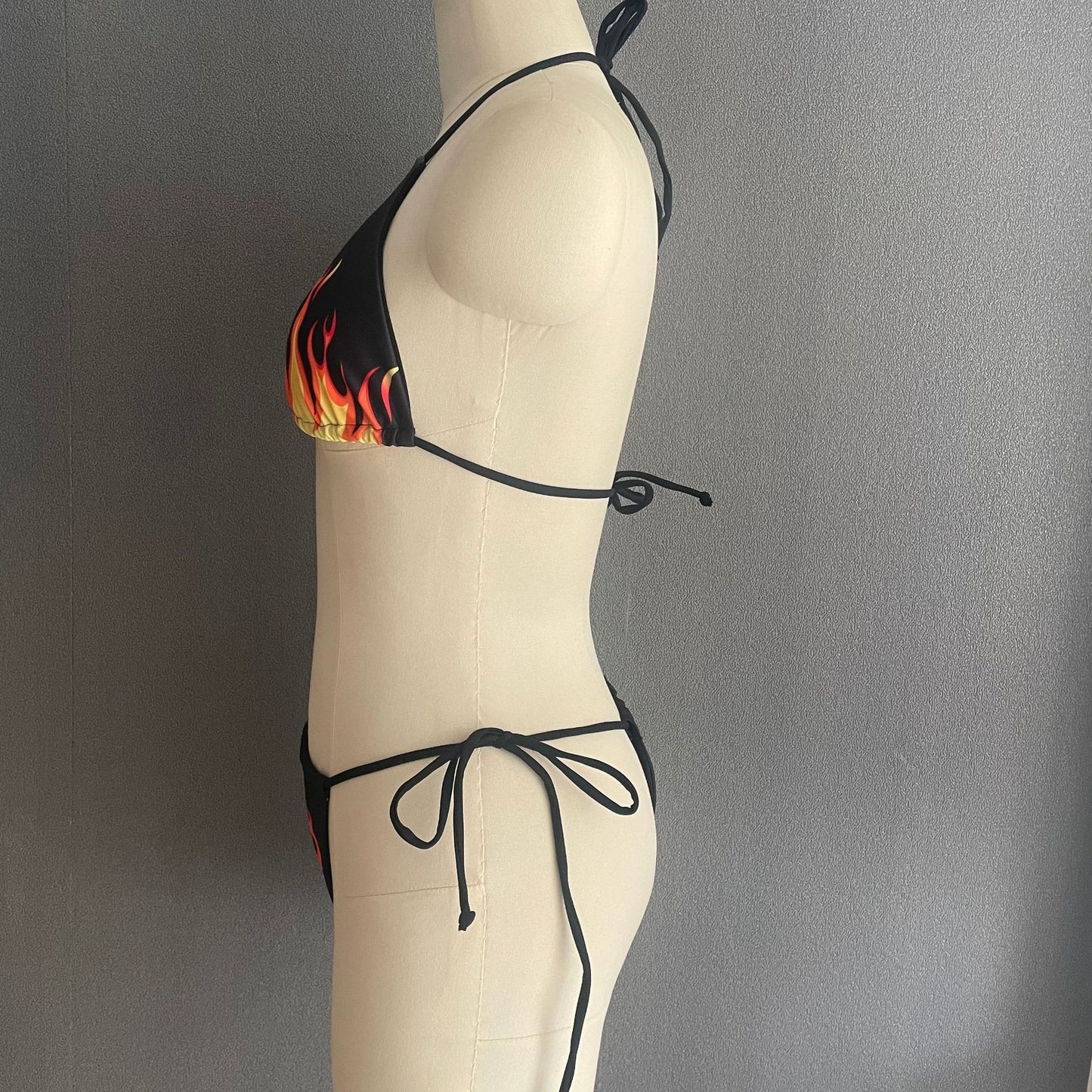 Women's Thong Flame Bikini