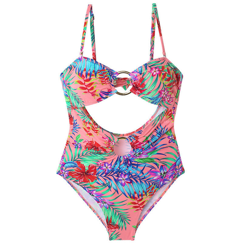 Backless Swimsuit Spa Resort Swimming