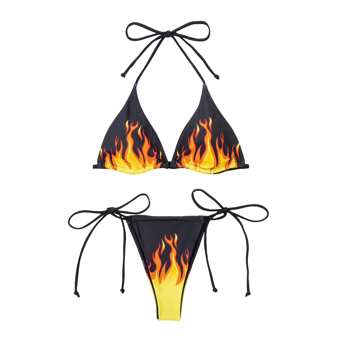 Women's Thong Flame Bikini